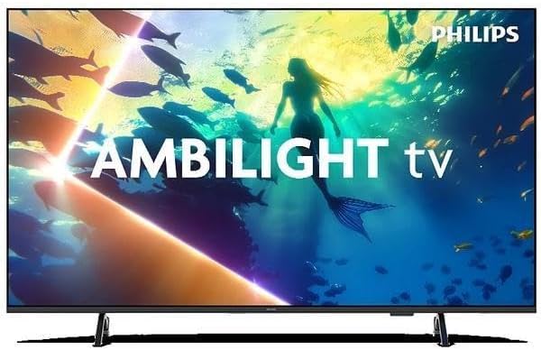 PHILIPS téléviseur, Noir, Smart TV 55PUS8010/12 4K Ultra HD 55' LED