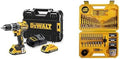 DeWalt perceuse-visseuse, 18 V, 2 Ah, 420 W, Jaune/Marron