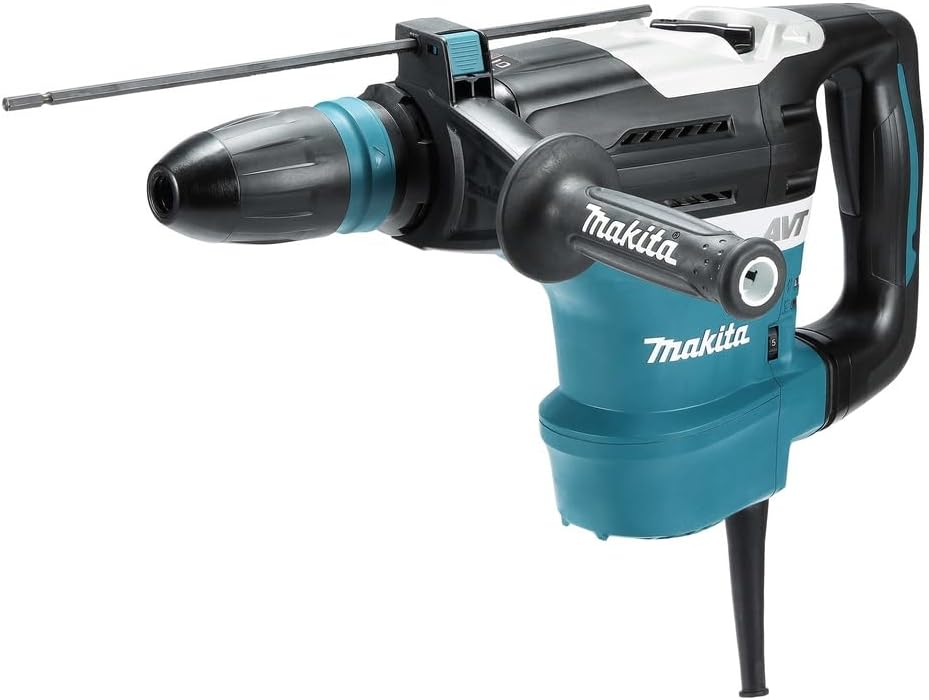 Makita Marteaux perforateurs, 1100 W, 40 mm, Bleu/Noir, Perforateur burineur SDS-Max 8 joules Ø - HR4013C