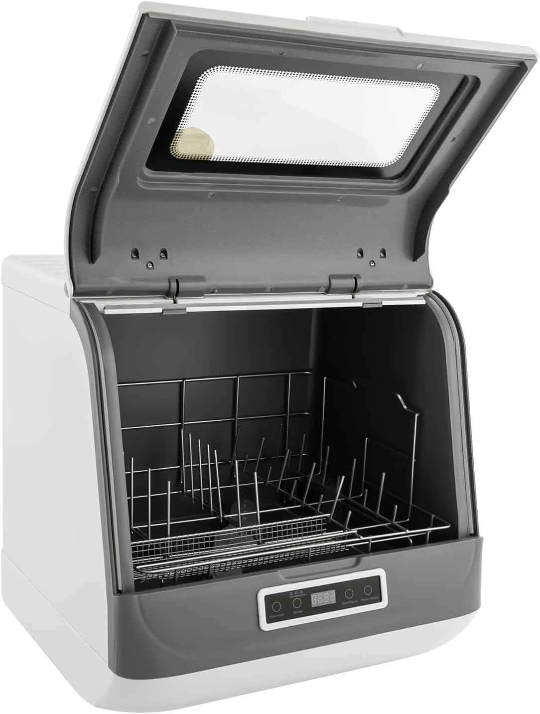 BRExOLP Lave-vaisselles compacts, DWS-T05., 45 x 40 x 44,8 cm., 800 W., 220 V., polypropylène, ABS, acier inoxydable., blanc., 45 x 40 x 44