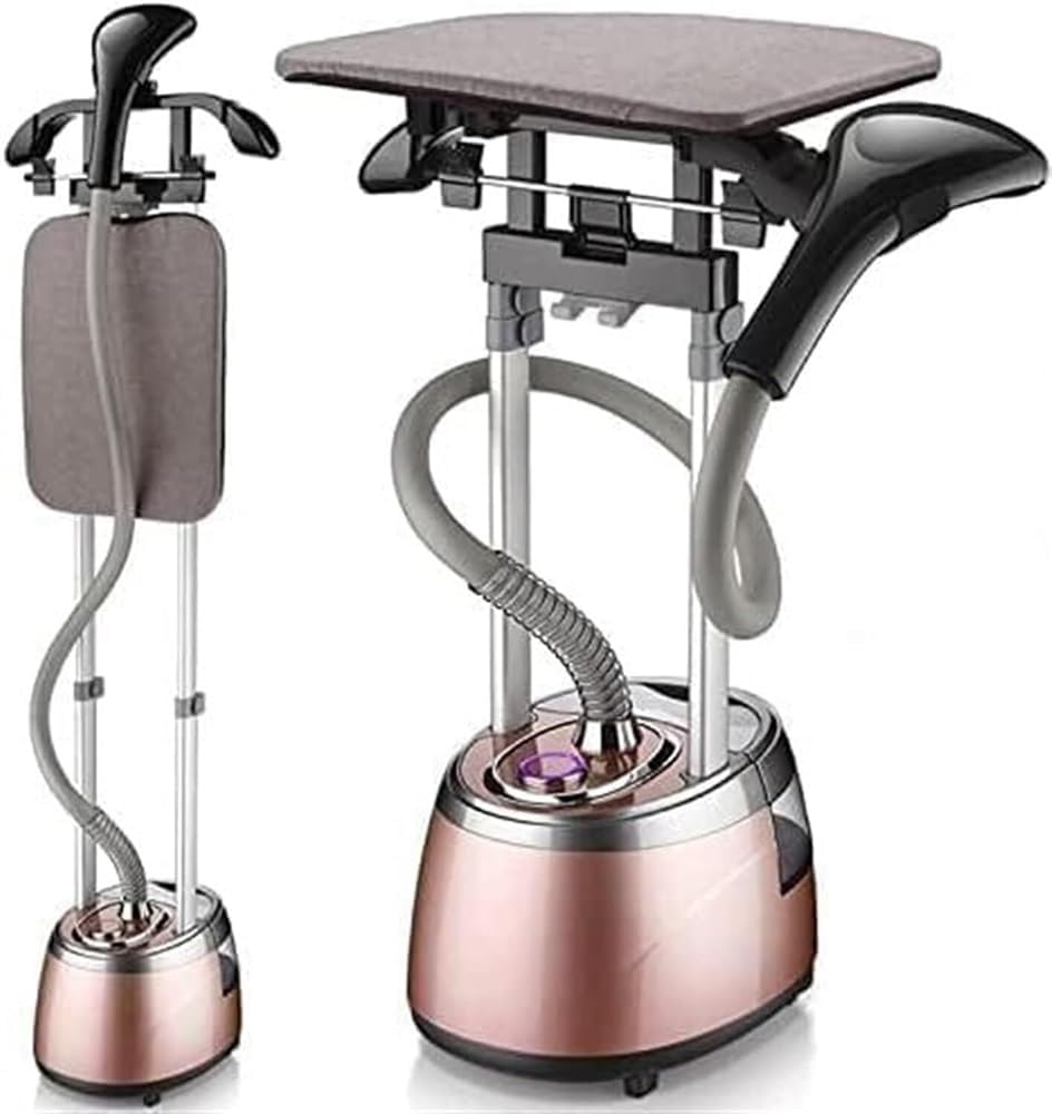 ERSINIAN défroisseur vapeur, 2000 W, 1,7 L, Noir, Professionnel avec 6 Niveaux de Vapeur et réservoir d'eau