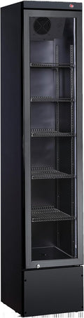 METRO Professional réfrigérateur, 166 L, 47,5 x 39 x 188 cm, Noir, GSC2133B-NC à Boissons, 5 Étagères Réglables