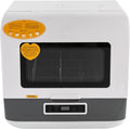 Lave-vaisselles portables ZHDPYHDD, Blanc, Mini lave-vaisselle portable pour plan de travail, autonome, cuisine/camping-car