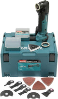 Makita Outils rotatifs multifonction, 18 V, Bleu/Gris