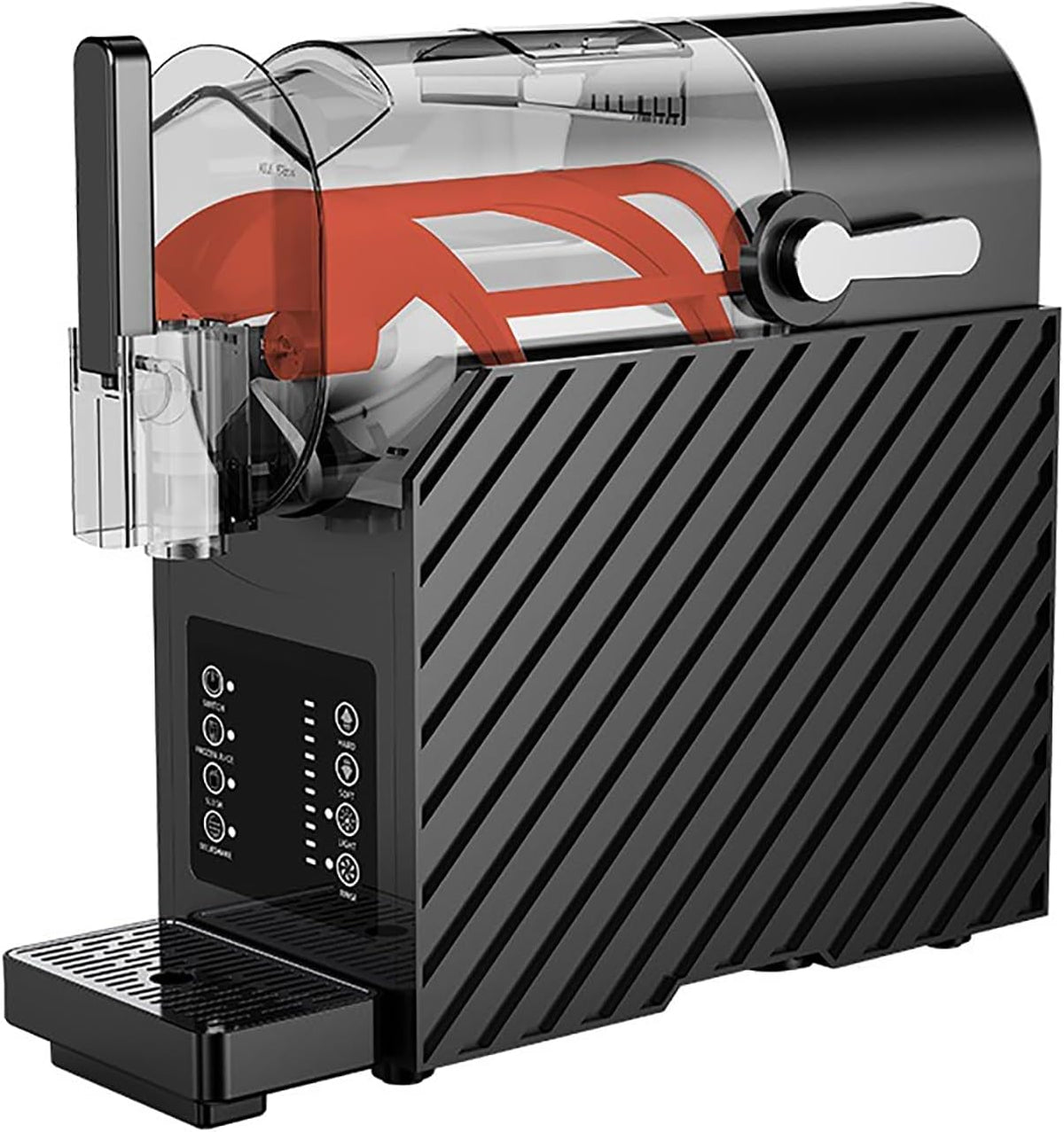 GQMYCDM Machines à granité, 40 x 38 x 16 cm/16 x 15 x 6 po, 1,8 L, 200 W, Noir, Machine à Granités pour la Maison - sans Glaçons
