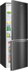 Bomann réfrigérateur, 173 L, 121 L, 52 L, Noir, Congélateur KG 7359, Éclairage LED, congélateur, éclairage LED