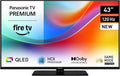 Panasonic téléviseur, 43 Pouces, Noir, Premium TV-43W85BEZ, Série W85B, 4K Ultra HD QLED Smart TV, Dolby Vision & Atmos