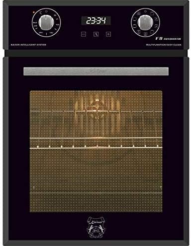 Kaiser four encastrable, 45 cm, 50 L, Noir/Argenté, EH 4747 Four à encastrer, Autonome, 9 Fonctions, Air chaud