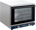 GastroHero Fours, Argenté, Four à air chaud ECO 4 x GN 2/3, Appareil de table professionnel pour restauration