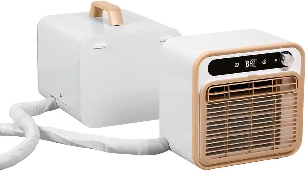 bureau LxxSHOPDS, 490 × 288 × 272 mm, 500 W, 5000 BTU, 1,5 M, 130 M, Blanc, Climatiseur Portatif, Climatiseur Split Avec Télécommande