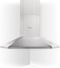 KKT KOLBE hotte aspirante, 100 cm, Argenté, Hotte d'angle, acier inoxydable, Opération bouton poussoir, ANGOLO106ED