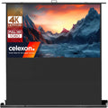 celexon Écrans de projection, 200x113 cm, Noir, Ultramobil Plus Pro écran Pull-up 85', Écran pull-up portable 4K Full HD à installation rapide