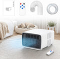 HCAUYNN climatiseur portable, 400 × 300 × 255 mm, 280 W, 45 dB, 9,6 kg, Noir, Mini Climatiseur 4㎡, Écran Digital