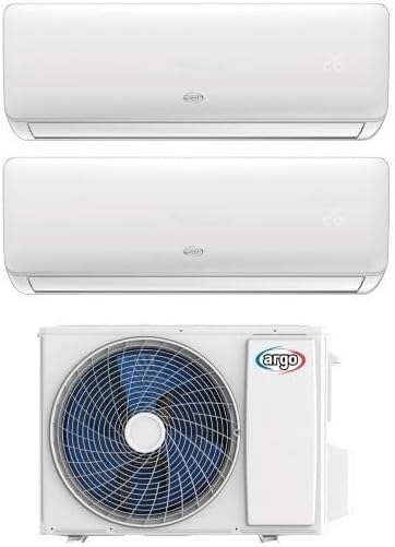 Climatiseurs split AirGO, 12000 BTU, Noir, ARGO CLIMADESIGN CLIMATISATEUR DUAL 9000+ WIFI DC Inverter A++/A+