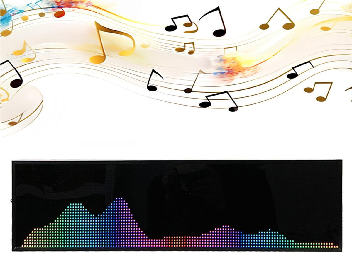 Indicateur Test électrique, Noir, de spectre de musique LED