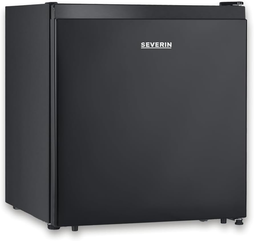 Severin réfrigérateur, 44,5 cm, 45 Litres, Noir, Pose Libre, Classe énergétique E, Porte réversible