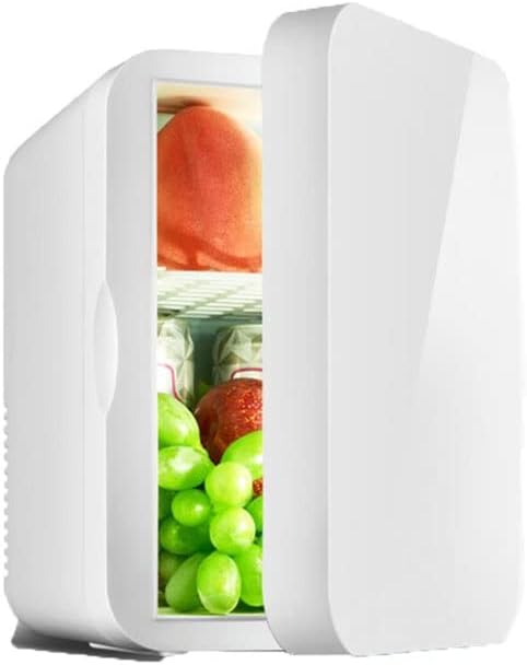 LRFVADW mini réfrigérateur, 13,5 L, Blanc, portable de - Petit réfrigérateur compact pour nourriture, chambre à coucher