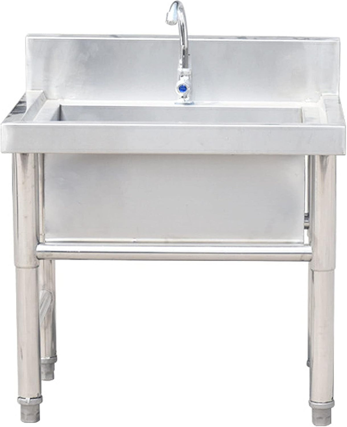 asdchZen lave-linge, 50 cm, 60 cm, 50 cm, Argenté, Évier Utilitaire autoportant pour et sèche-Linge, (19.7in)