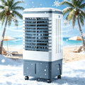 GYLRFA climatiseur portable, 375 x 330 x 780 mm, 80 W, 110–127 V CA ou 220–240 V CA, 50/60 Hz, Blanc