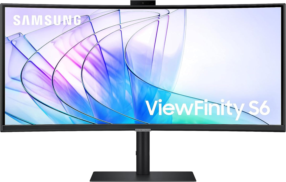 Samsung Écrans PC, 3440 x 1440, Noir, Ecran PC ViewFinity S65VC, 34' 100Hz - Dalle VA Incurvée 1000R, Résolution WQHD