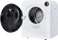 KlimaRaum épilateur à lumière pulsée, 3 kg, 830 W, Argenté/Blanc, Sèche-Linge à Évacuation, Tambour Inox, Triple Filtration