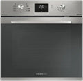 Glem four encastrable, 64 litres, Argenté, GFX97IX-S6V3 électrique ventilé Acier inoxydable Classe énergétique A
