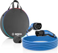 Bosch Accessoires de station de charge, 22 KW, 7 m, Bleu/Noir, Câble Recharge Voiture Électrique, 32 A triphasé