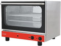 GASTRO M Fours, 598(H) x 724(L) x 730(P) mm., 16A., 600 x 400, Noir/Argenté, Four pâtisserie professionnel convection - 4 niveaux