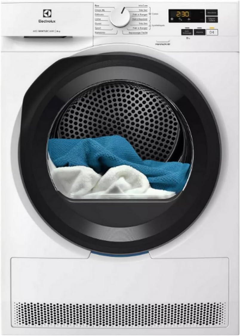 Electrolux Sèche-linges avec pompe à chaleur, Blanc, Sèche-linge - EW6HI5125SU