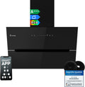 KKT KOLBE hotte aspirante, 60 cm, 782 m, Noir, ³/h Evacuation entrante, Sans tête, Montage mural, Smart WiFi App Wi-Fi