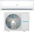 CANDY Climatiseurs muraux, 9000 Btu, Blanc, Climatiseur Smart Linea Pura, pompe à chaleur air chaud, auto-nettoyage