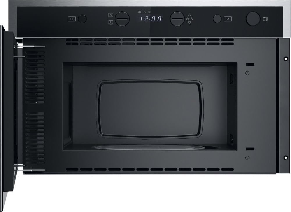 YxYLQ Micro-ondes multifonctions, 22l, 750w, Argenté, Micro-ondes Encastrable Inox - WMN461BXF