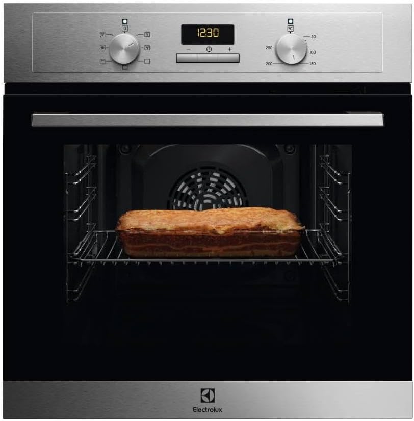 Electrolux Fours encastrables, Argenté, Four EOH3H00BX Inox AquaClean