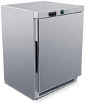 Furnotel Congélateurs coffre, 195 W, 130 Litres, Argenté, Petit Congélateur Professionnel Inox
