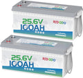 Redodo batterie, 24 V, 100 Ah, 2560 Wh, Gris/Blanc