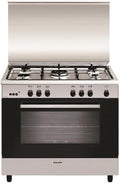 GLEM Cuisinières, 104l, Argenté, Piano De Cuisson 5 Feux Inox - GA 960 MIX 2