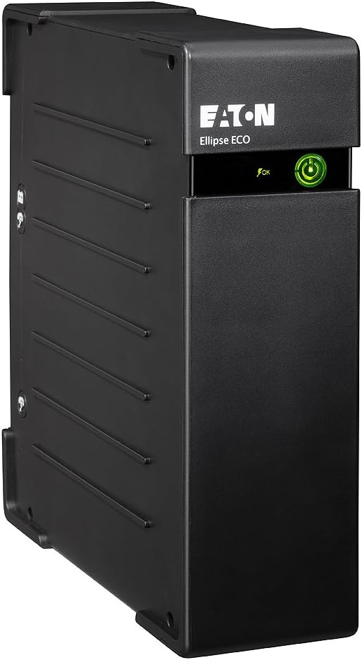 Eaton onduleur, Noir, Ellipse ECO 650 IEC, Off-Line UPS, Puissance 650VA (4 Prises IEC, Parasurtenseur, Batterie