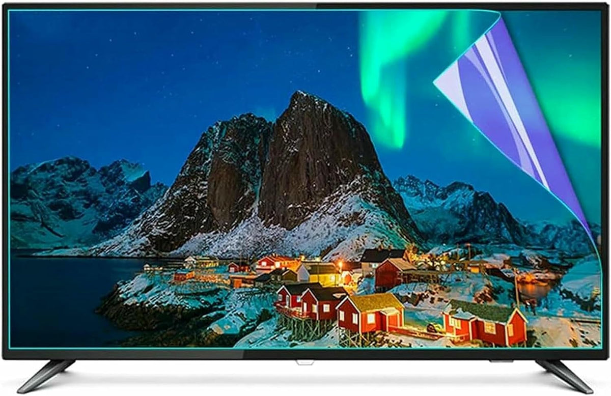 DLAZUM téléviseur, 75 Pouces, 58 Pouces, PET, Lumière bleue, Film Protecteur d'écran pour LCD de 32 à (40 et ) : antireflet