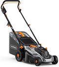 VonHaus tondeuse à gazon, 1800 W, 52 L, Noir/Gris, - Tondeuse de Jardin Filaire pour Tous Types d'herbe - Sac de Ramassage
