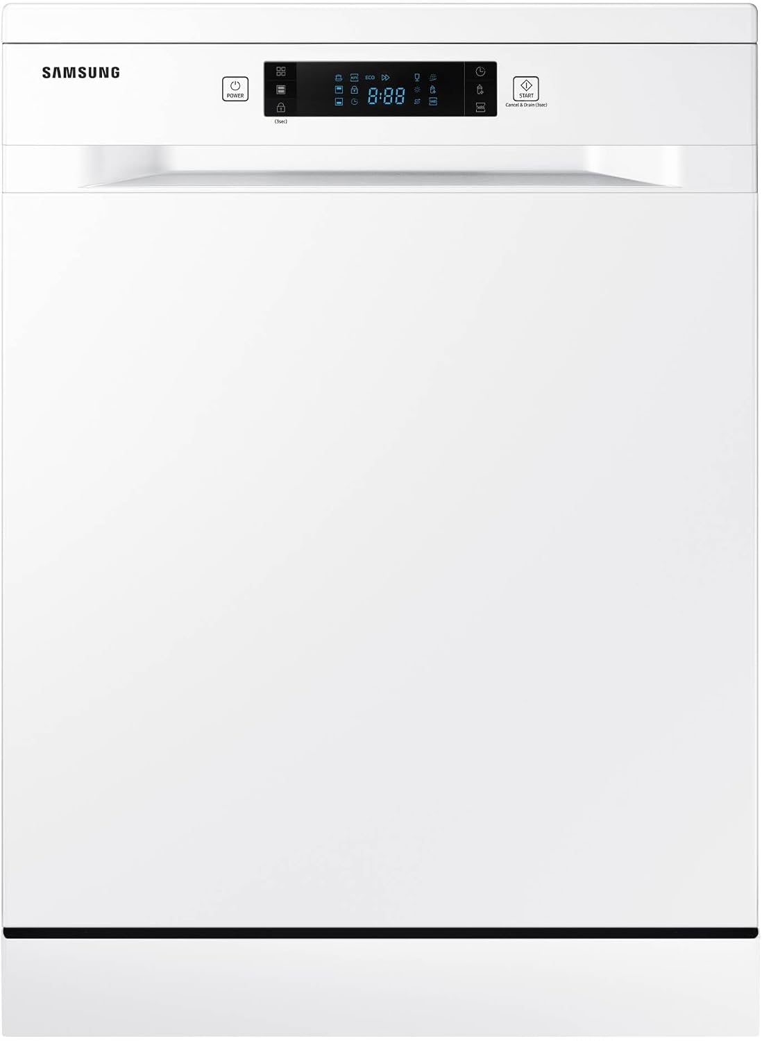 Samsung Lave-vaisselles standards, 60 cm, Blanc, Taille maximum ( )