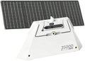Elfcam panneau solaire, 127,75 Wh, 40 W, 75 W, 65 W, Blanc/Noir, - Kit Autonomie Starlink Mini, Batterie Clip-on avec Support Intégré