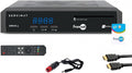 Servimat téléviseur, 12 V, Noir, Pack Récepteur TV Satellite HD + Carte Fransat PC6 + Câble HDMI + Câble
