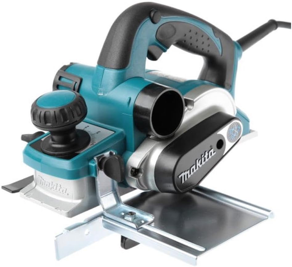 Makita Rabots, 1050 W, 82 mm, Bleu/Gris, Raboteuse - KP0810C
