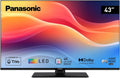 Panasonic téléviseur, 43 Pouces, Noir, TB-43W61AEZ, Série W61, TV Smart LED 4K Ultra HD, Dolby Vision & Atmos