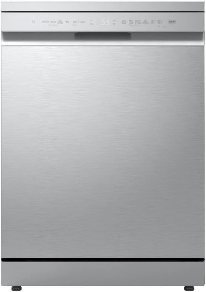 LG Lave-vaisselles standards, Argenté, Lave-vaisselle 14 Couverts Wi-Fi Argent - DF273FV