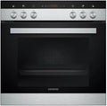 SIEMENS Fours encastrables, 59,4 cm, Noir, EQ110KA1Z iQ100 Cuisinière combinée vitrocéramique (contrôlée)