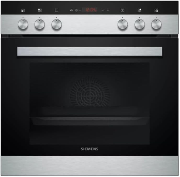 SIEMENS Fours encastrables, 59,4 cm, Noir, EQ110KA1Z iQ100 Cuisinière combinée vitrocéramique (contrôlée)