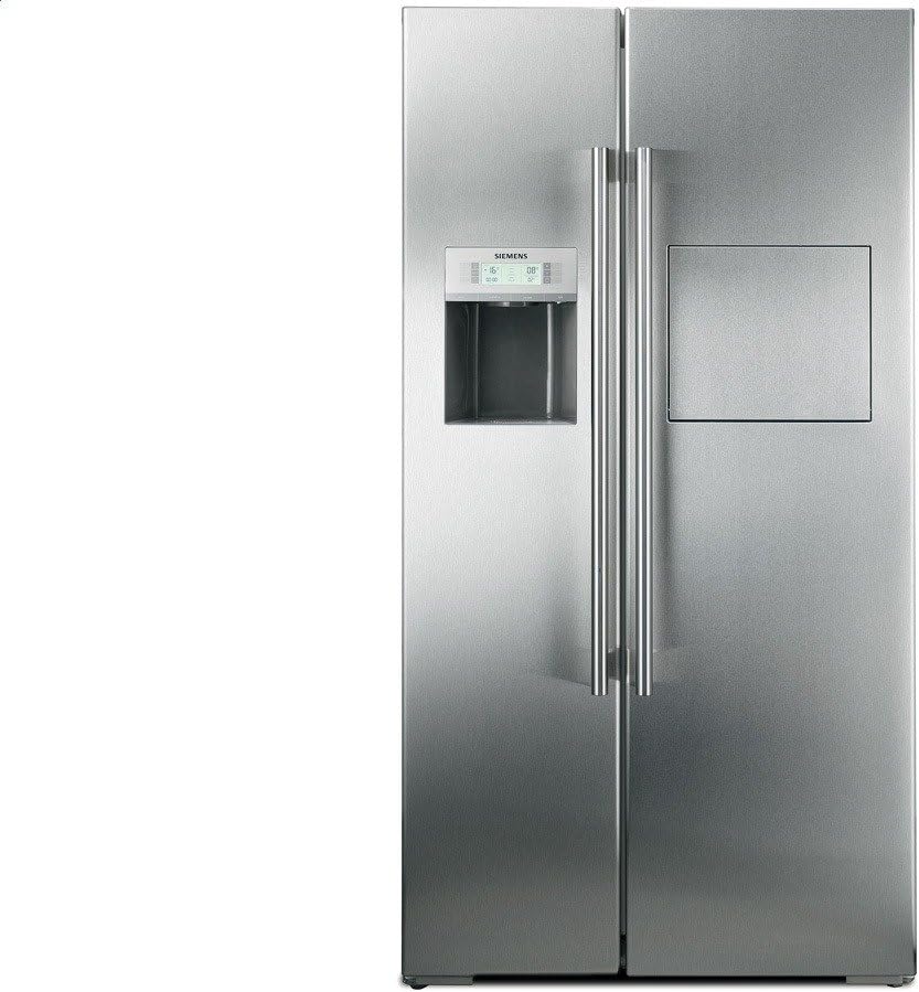 SIEMENS réfrigérateur, 347 l, 177 L, Argenté