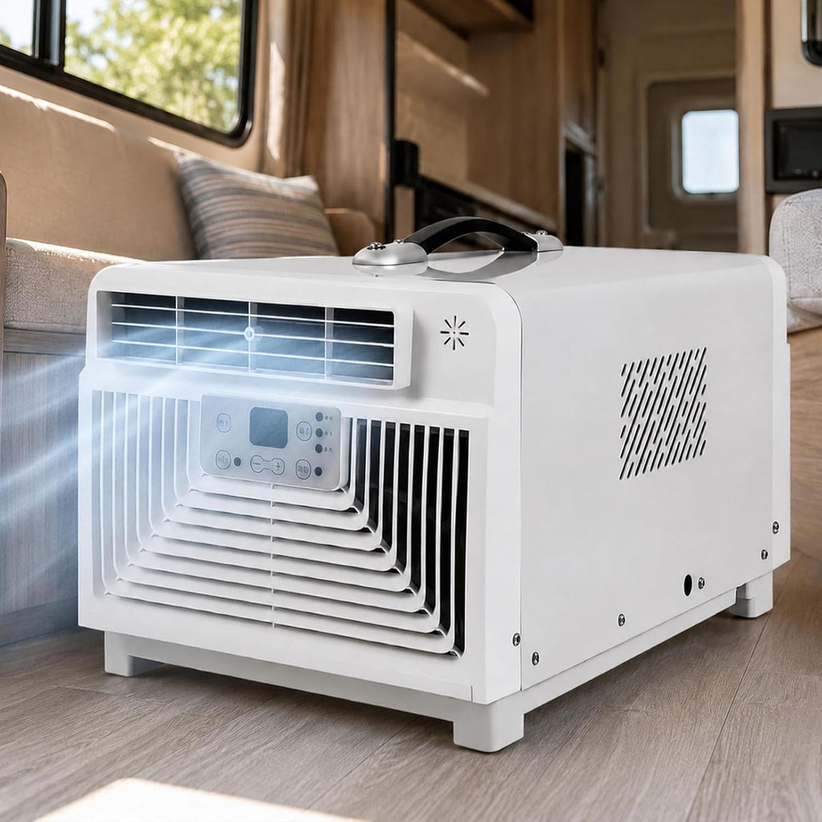 climatiseur portable smafoseedding, 460 × 285 × 230 mm / 18,11 × 11,02 × 5,12 po, 3400 Btu, Blanc, Climatiseur Mobile