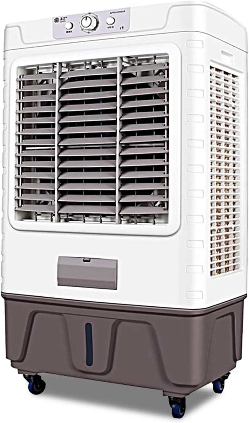 climatiseur portable IEOWY, 104 x 34 x 34 cm, 30 L, Blanc, Climatiseur Industriel Portable, réservoir d'eau